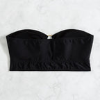 Women's Bandeau Top with Decorative Ring
