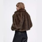 Women's Elegant Faux Fur Jacket