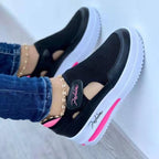 Women's Breathable Sneakers with Elastic Removable Insole