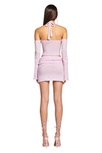 Crochet Crop Top and Mini Skirt Set
