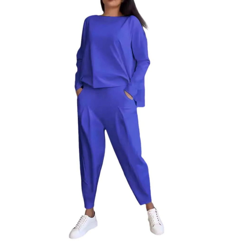 Casual Two-Piece Sweat Suit