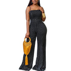 Casual Wide-Leg Jumpsuit with Back Detail