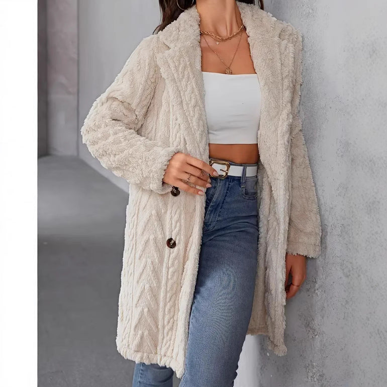 Women's Cozy Plush Coat