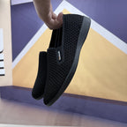 Women's Breathable Slip-On Sneakers with Flexible Mesh Upper