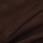 Elegant Oversized Bomber Jacket with Waist Belt