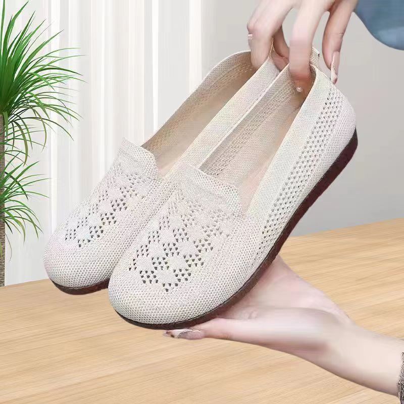 Women's Breathable and Comfortable Slip-On Ballerinas