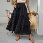 Women's Tiered Maxi Skirt