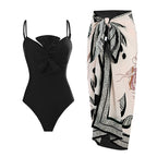 Women's Swimsuit with Wrap Skirt