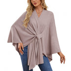 Women's Fashionable Wrap Coat with Trendy Design