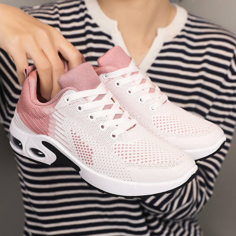 Women's Breathable Sneakers with Cushioned Air Pockets