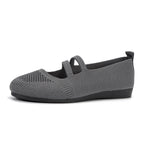 Women's Elastic Cross-Strap Breathable Ballet Flats