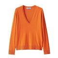 Women's Elegant V-Neck Knit Sweater
