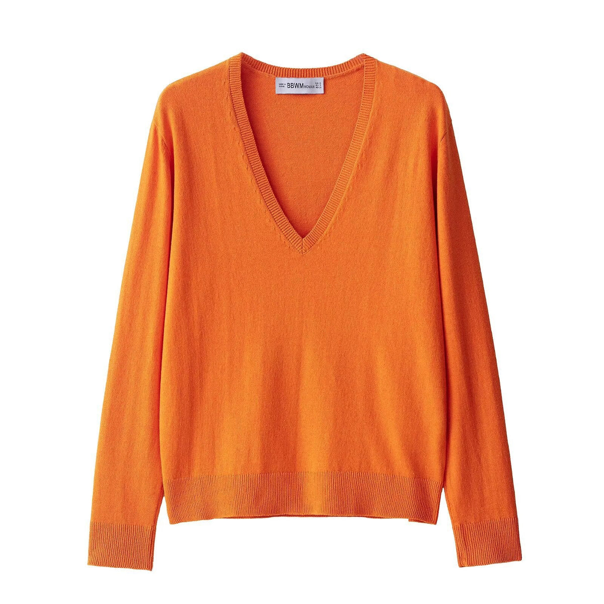 Women's Elegant V-Neck Knit Sweater