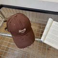 Men's Distressed Cotton Baseball Hat