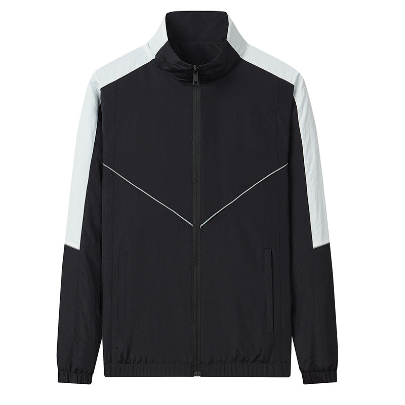 Men's Two-Piece Breathable Nylon Training Set