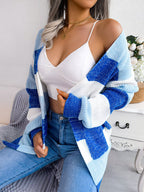 Women's Striped Spring Cardigan