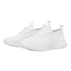 Women's Breathable Elastic Sneakers with Innovative Lacing