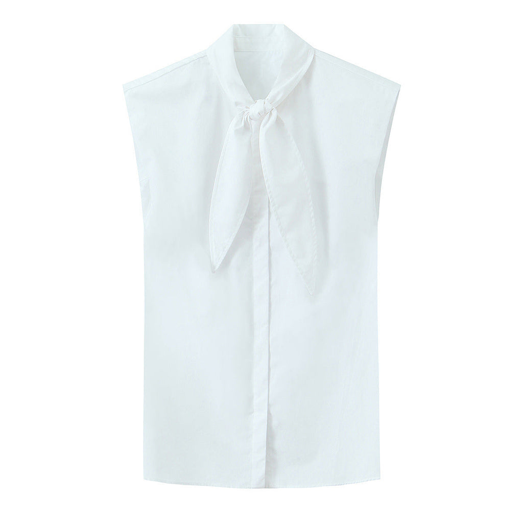 Women's Tie-Neck Blouse