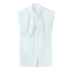Women's Tie-Neck Blouse