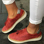 Women's Breathable Moccasins with Fringe Detail