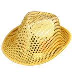 Shimmering Party Fedora Hat