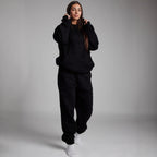 Relaxed Hoodie with Integrated Sleep Mask