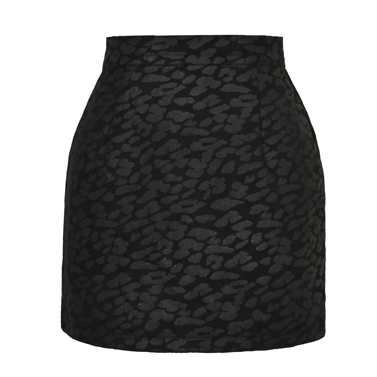 Women's Fashionable Mini Skirt with Animal Print