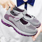 Women's Breathable Fitness Shoes with Practical Velcro Closure
