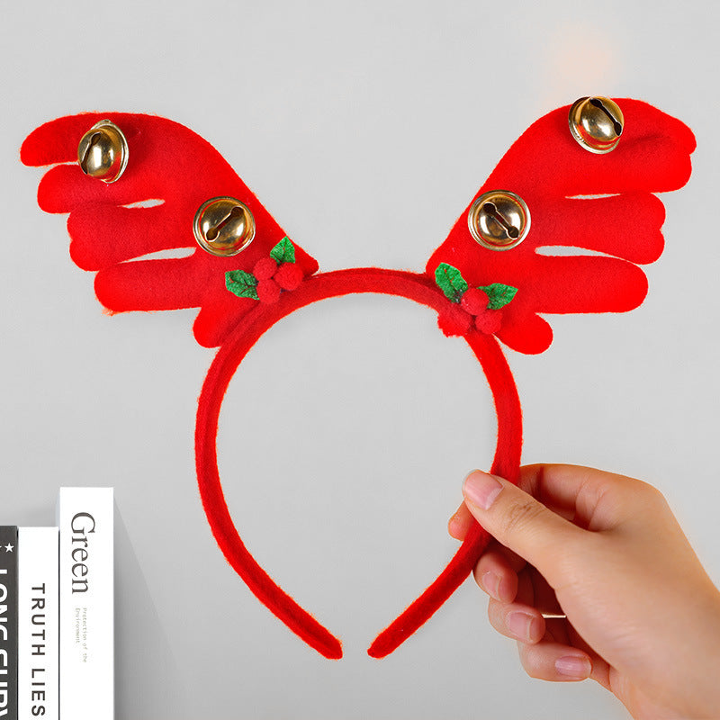 Festive Reindeer Antler Headband