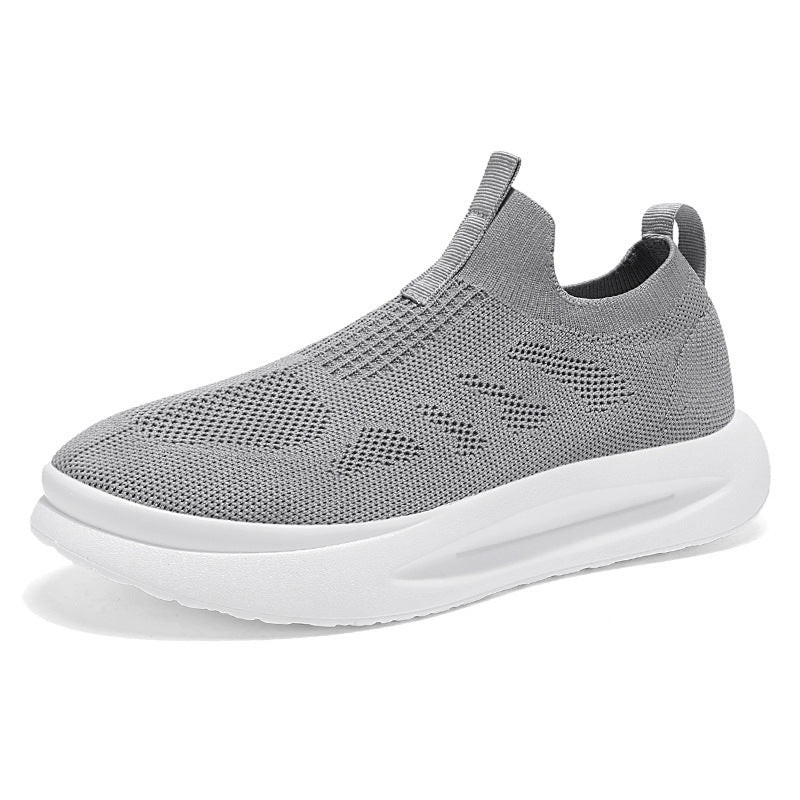 Women's Breathable Slip-On Sneakers with Elastic Upper