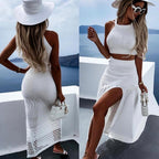 Women's Airy Knitted Two-Piece Set
