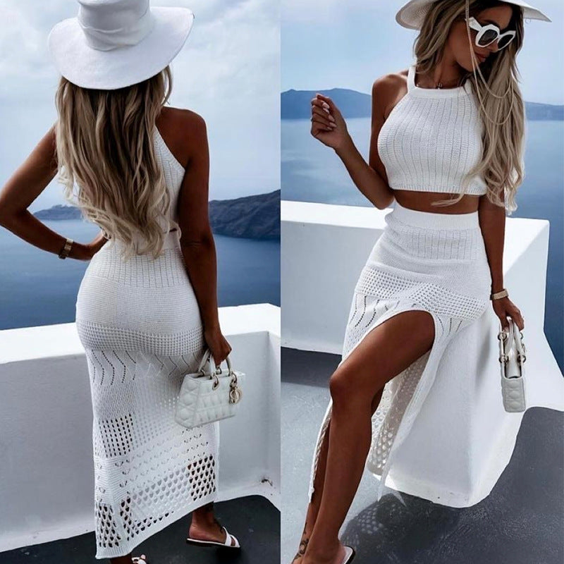 Women's Airy Knitted Two-Piece Set