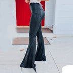 Women's Elegant Snake Print Flare Pants