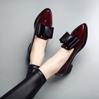 Women's Ballet Flats with Decorative Bow