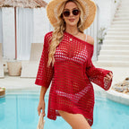Women's Airy Mesh Beach Cover-Up