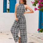 Elegant Jumpsuit with Half Collar