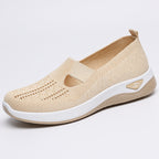 Women's Breathable Slip-On Sneakers with Elastic Design