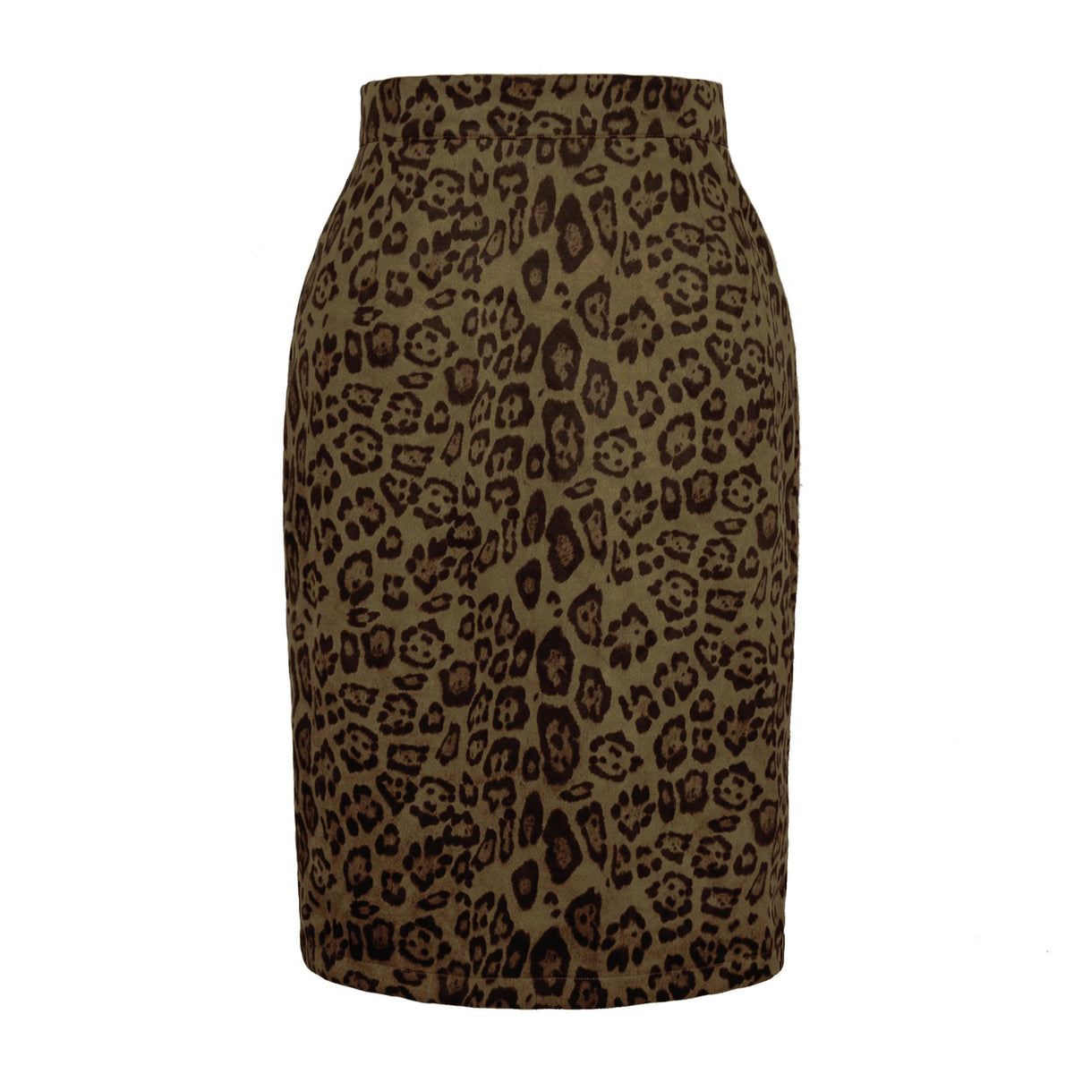 Women's Leopard Print Pencil Skirt