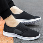 Women's Breathable Slip-On Sneakers with Elastic Strap