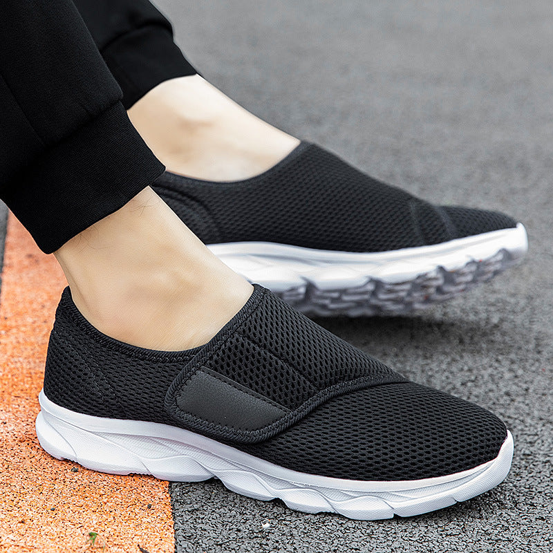 Women's Breathable Slip-On Sneakers with Elastic Strap
