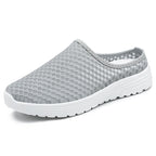 Women's Breathable Casual Mules with Innovative Mesh Structure