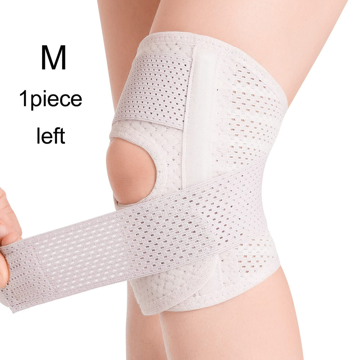 Adjustable Open Patella Knee Support Brace