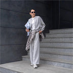 Casual Sweat Jacket and Pants Set