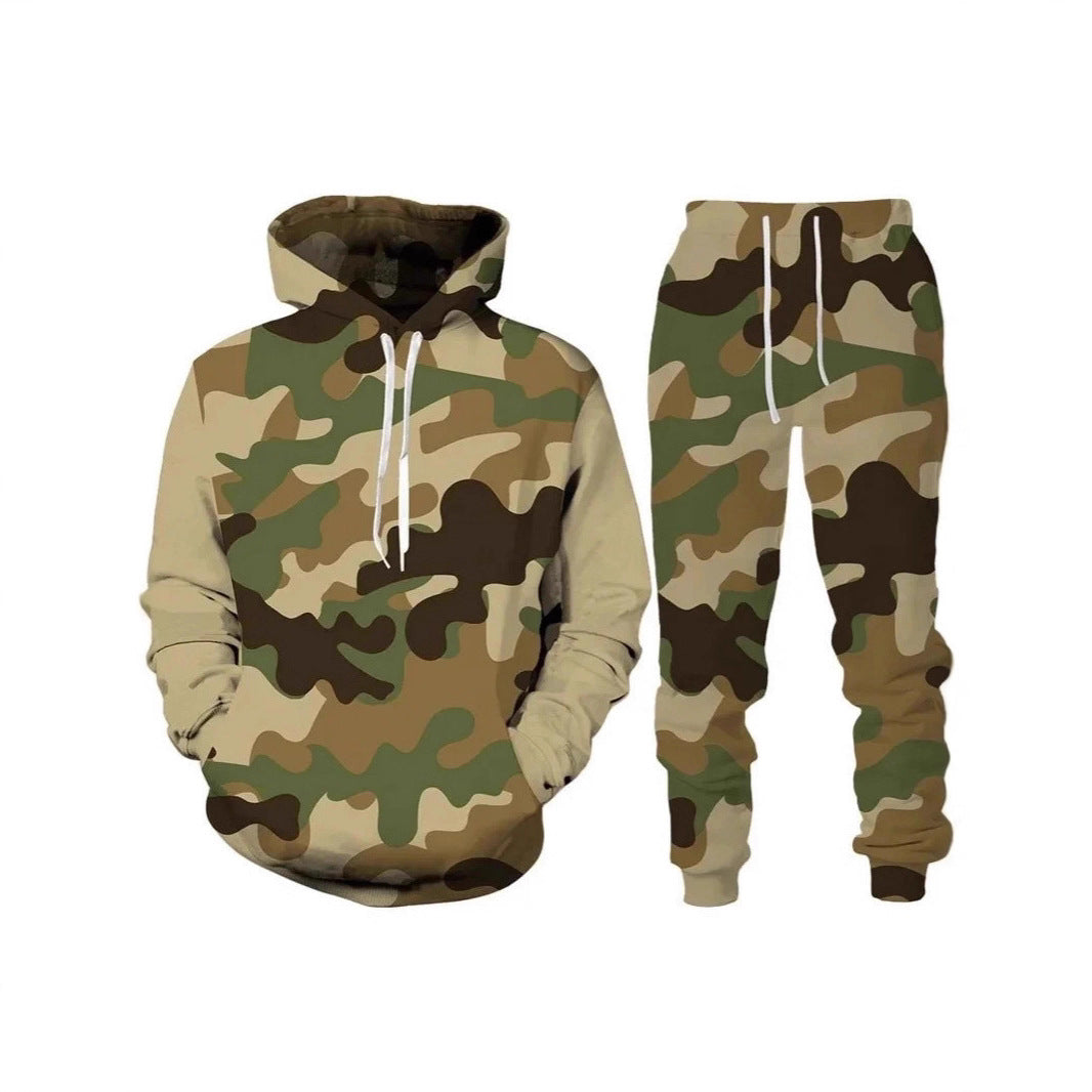 Men's Stylish Hoodie Sweatshirt and Jogging Pants Set