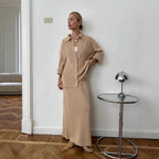 Women's Long Knit Coat