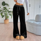 Women's Comfortable Soft Velvet Lounge Pants