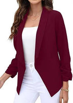 Elegant and Airy Asymmetrical Blazer