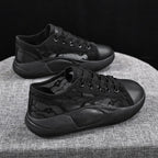 Women's Breathable Casual Sneakers with Floral Design and Flexible Sole