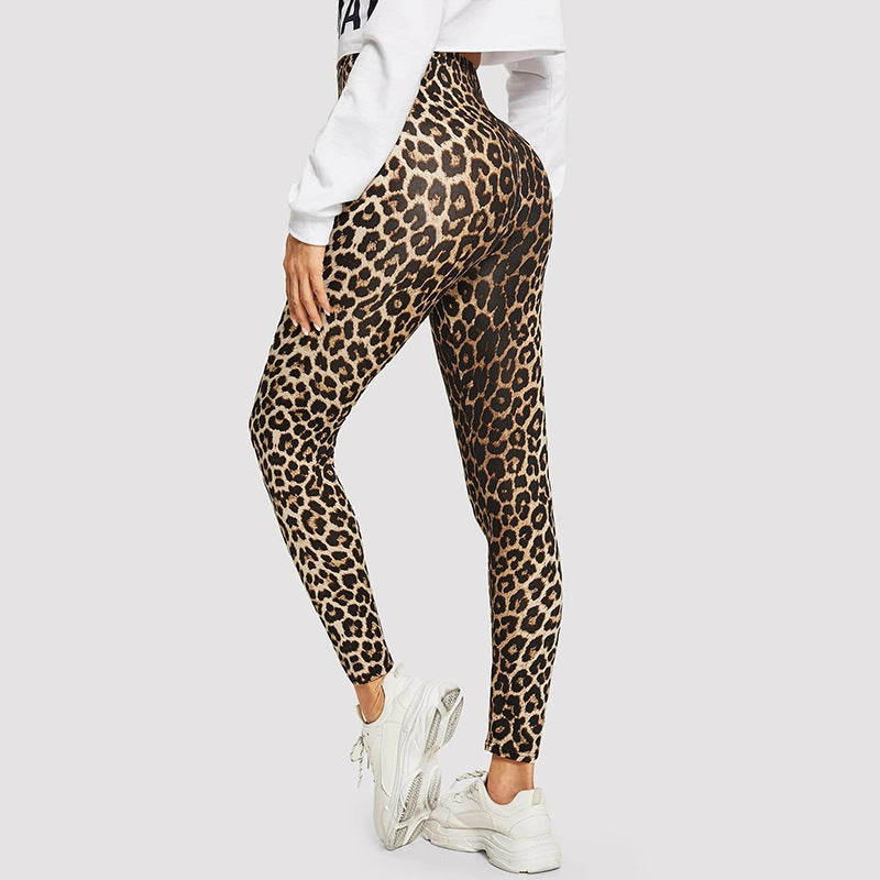 Women's Elegant Leopard Print Leggings