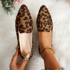 Women's Leopard Print Ballet Flats